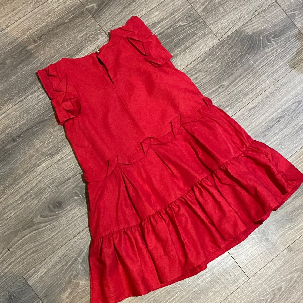 Gymboree Red Ruffle Kids Dress - Picture 6 of 8